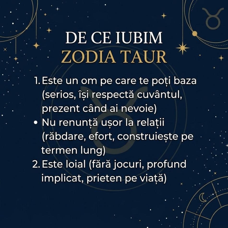 Dacă ți-a dat Dumnezeu un Taur în viața ta, prețuiește-l ca pe cel mai frumos dar de la Univers. De ce iubim zodia Taur