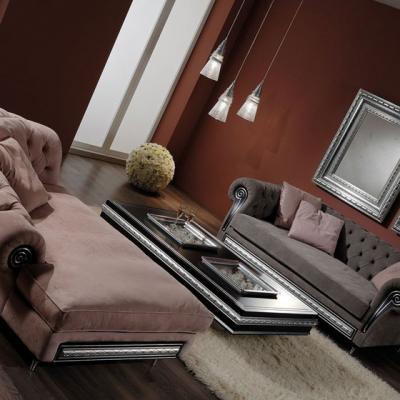 15 piese de mobilier pentru sezut, cu bumbi