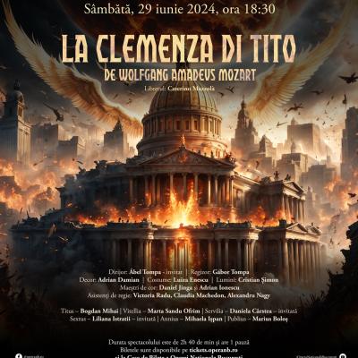 Premieră în regia lui Tompa Gábor la Opera Națională București, cu La clemenza di Tito de Mozart
