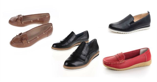 Mocasinii la purtare - modele de pantofi tip mocasini din nou in trend