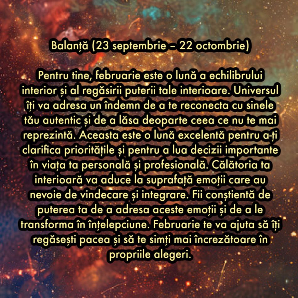 Viziunea cosmică pentru februarie 2025: Îndemnul spiritual al lunii Februarie pentru fiecare zodie în parte