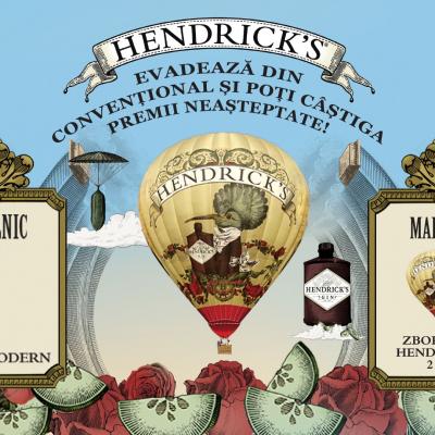 Alexandrion Group anunță o campanie cu premii inedite, dedicată celor care iubesc Hendrick’s Gin