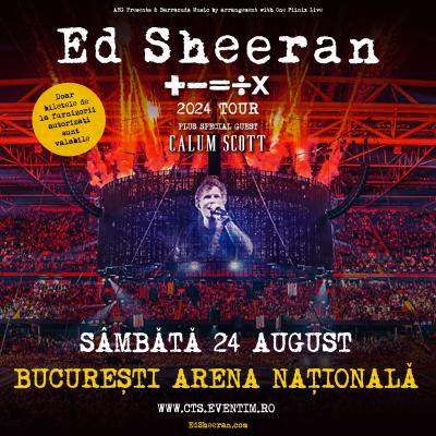 Ed Sheeran, cel mai dorit artist al anului 2024 în România. Au fost suplimentate biletele la concertul din București! 
