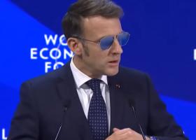 Cătălin Botezatu deslușește misterul ochelarilor de soare ai lui Macron la Davos