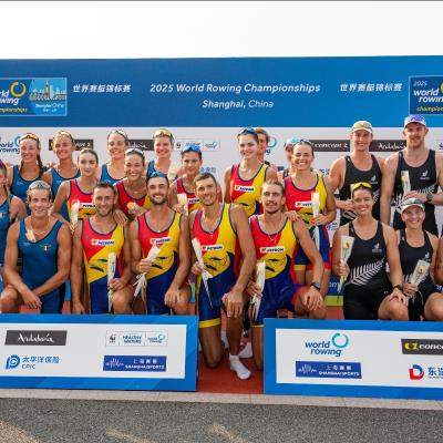 Romania, triumf la campionatele mondiale de canotaj: 2 medalii de aur si 4 de argint!