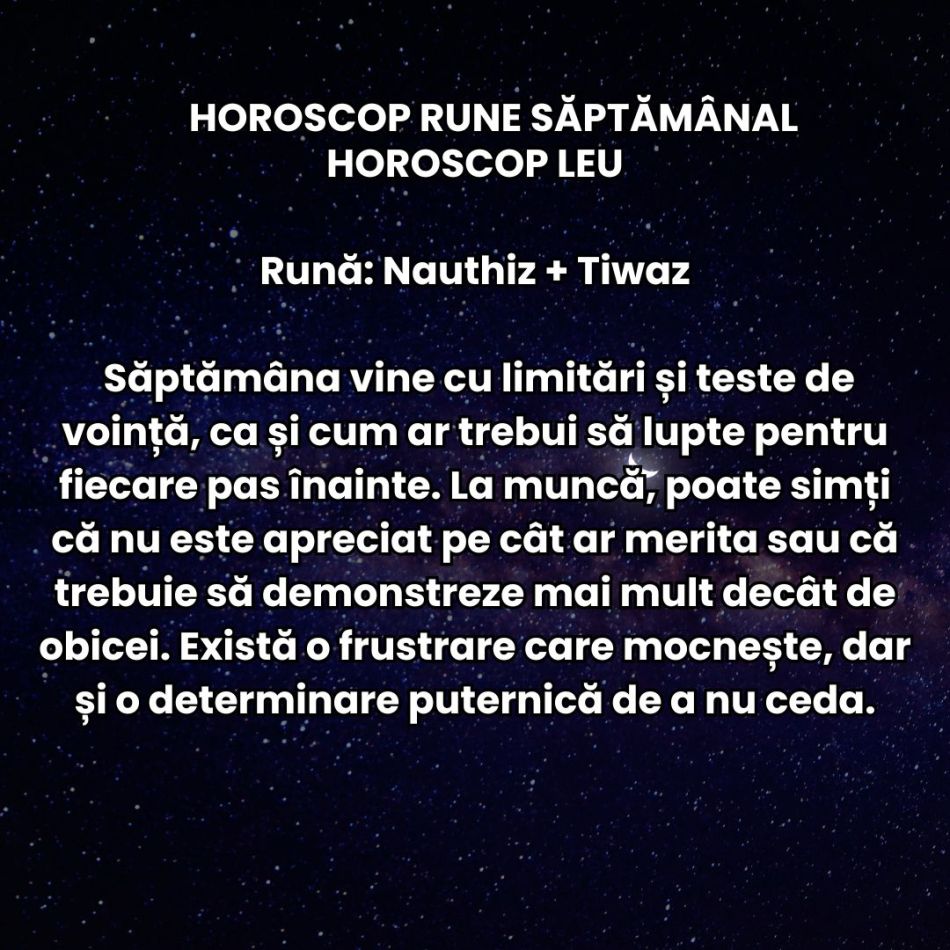 Horoscop Rune săptămâna 30 martie-5 aprilie: Suntem supuși unui test colectiv, iar unele planuri scârțâie. Astrele nu iartă!