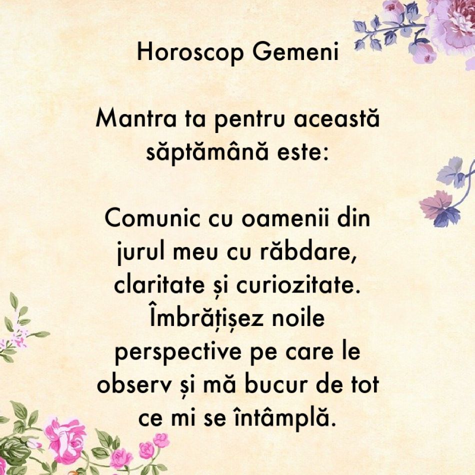 Horoscop pentru suflet: Mantra zodiei tale pentru săptămâna 3-9 iulie