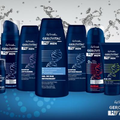 Farmec lanseaza Gerovital H3 MEN,  gama completa de ingrijire pentru barbati