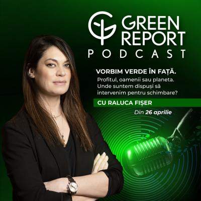 S-a lansat Green Report Podcast – întrebări și răspunsuri cu invitați excelenți pe teme de mediu