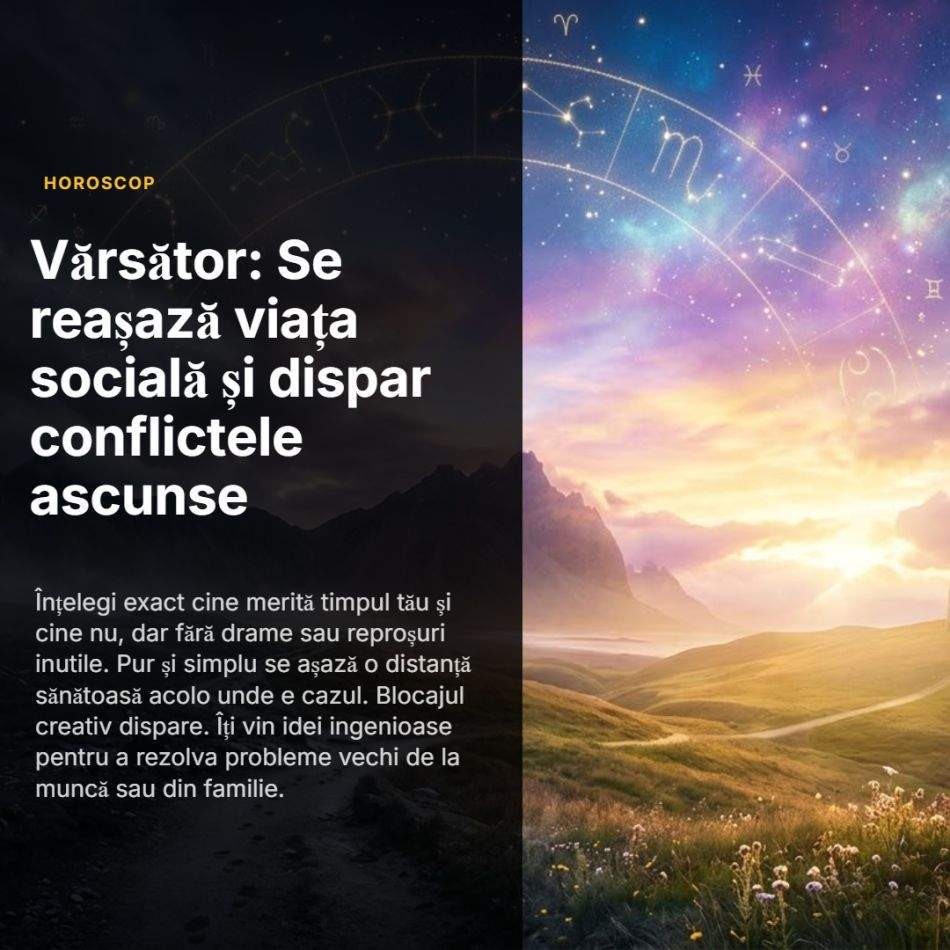 A venit și vremea lor! 4 zodii care scapă de ghinion începând de joi