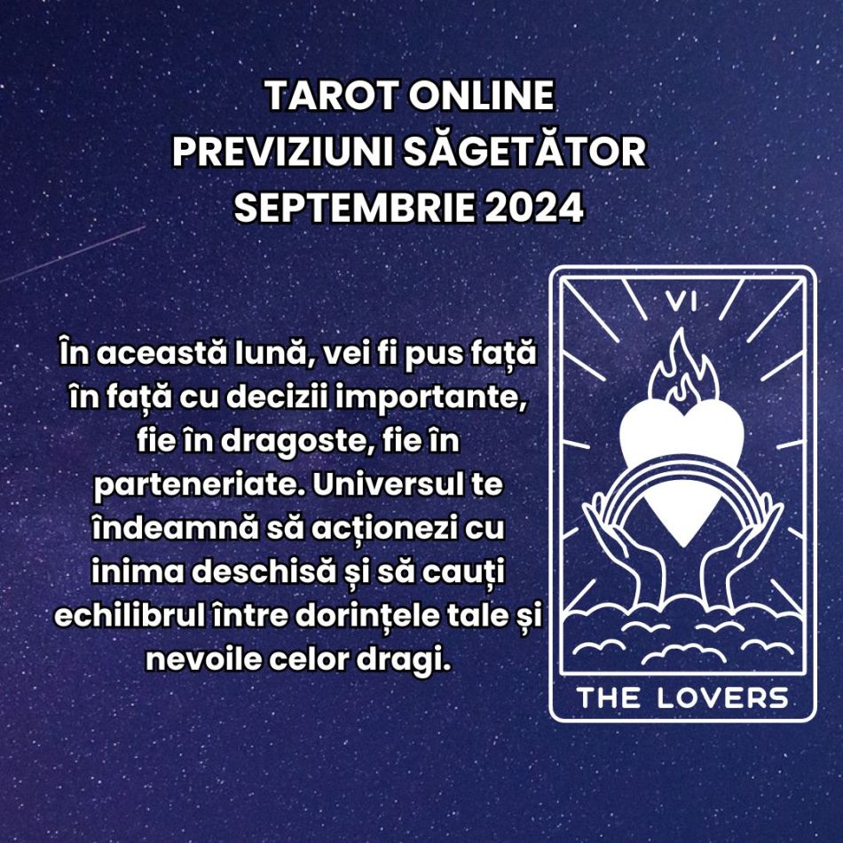 Tarot online: Previziunile Universului în luna septembrie pentru zodia ta