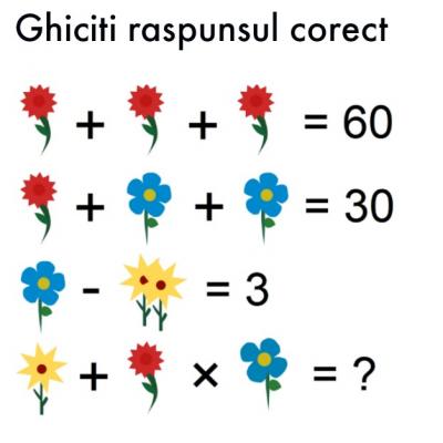 Puteti rezolva aceasta problema de matematica pentru copii? Majoritatea persoanelor gresesc raspunsul
