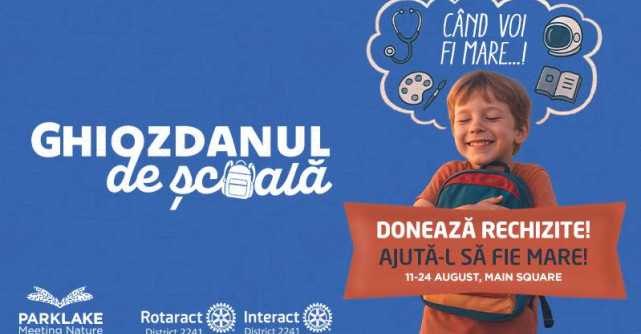Fiecare pas contează, fiecare gest inspiră – ParkLake susține educația prin mișcare și solidaritate