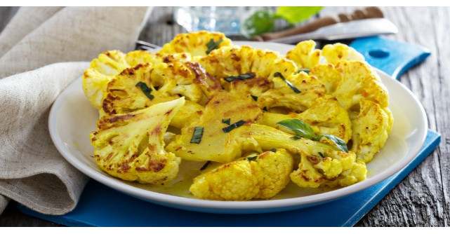 Am taiat si am condimentat conopida ca si cum ar fi carne. Cum a iesit? INCREDIBIL