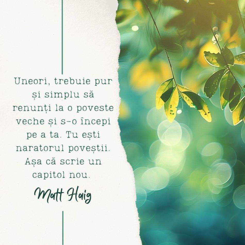 20 de citate pline de inspirație de Matt Haig care-ți vor alina sufletul în cele mai grele momente