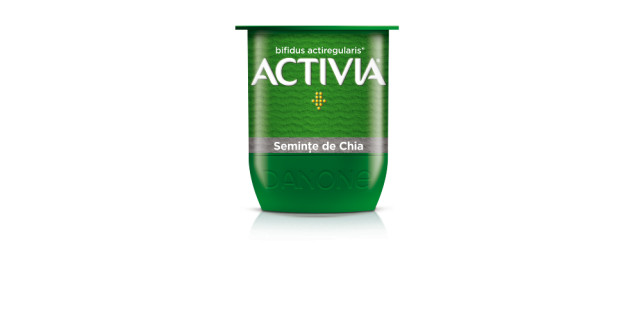 Activia lansează cinci sortimente delicioase de iaurt cu semințe de chia și in