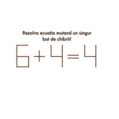 Cum rezolvi aceasta problema de matematica? Ai dreptul la o singura mutare!
