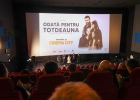 Smiley a revenit dupa doi ani la cinema. Timișorenii au vizionat primii filmului românesc Odată pentru totdeauna la Cinema City