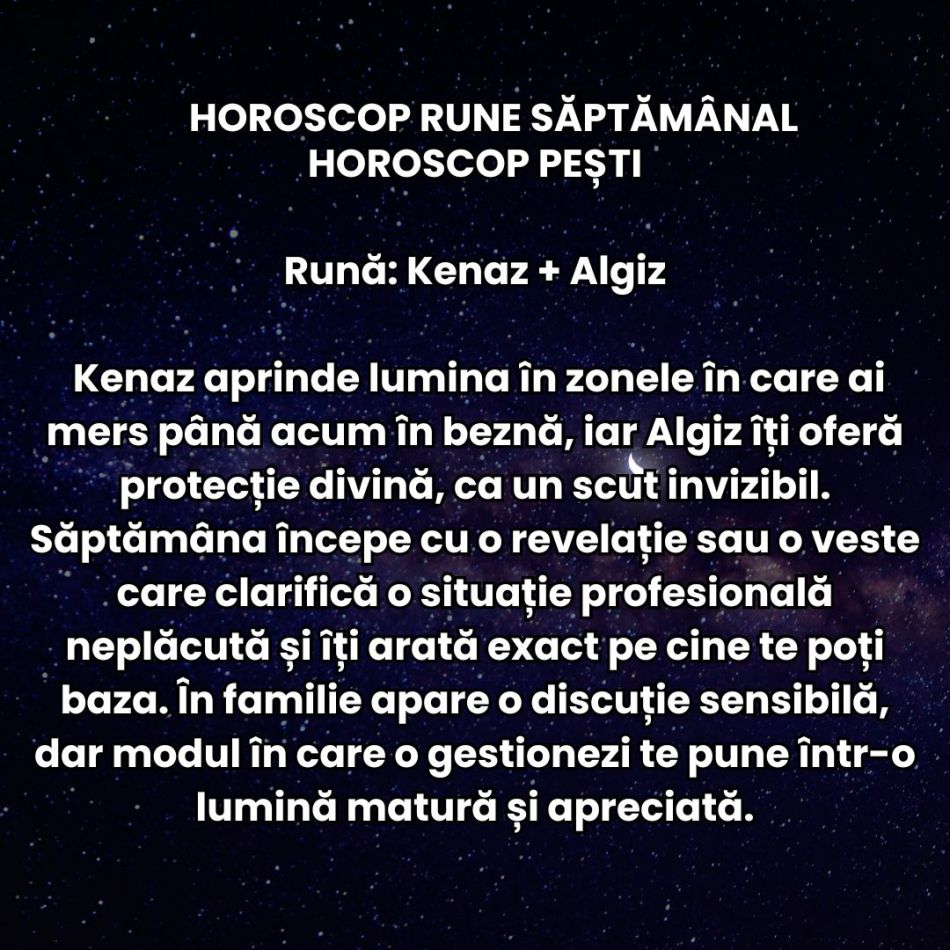 Horoscop Rune săptămâna 26 ian-1 feb 2026: Simțim că lucrurile nu mai pot continua la fel! Îndrăznim pe drumuri necunoscute