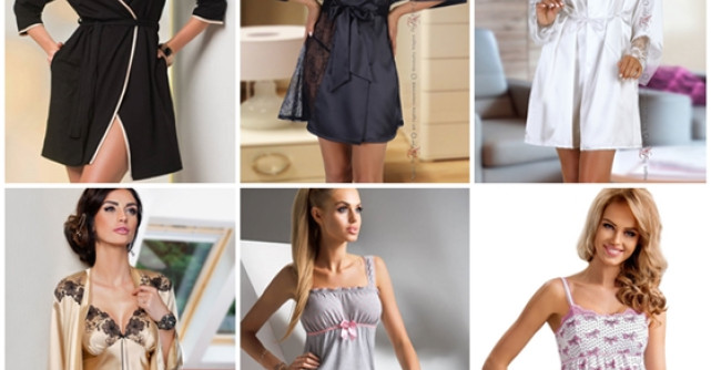 Halatele si pijamalele sexy, piese esentiale in garderoba unei femei seducatoare