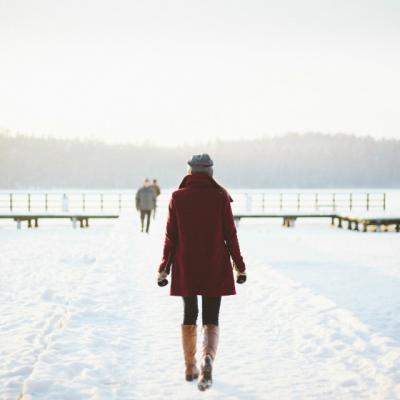 1 palton - 3 tinute diferite