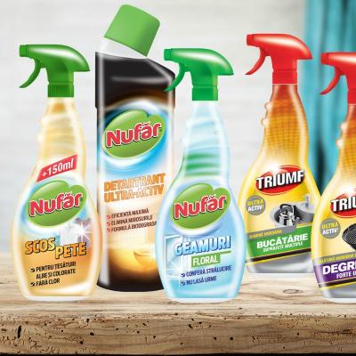Farmec relanseaza cele doua branduri consacrate pentru curatenia locuintei: Nufar si Triumf 