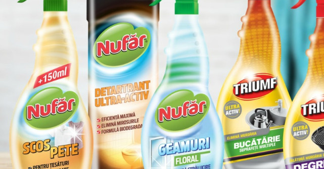 Farmec relanseaza cele doua branduri consacrate pentru curatenia locuintei: Nufar si Triumf 