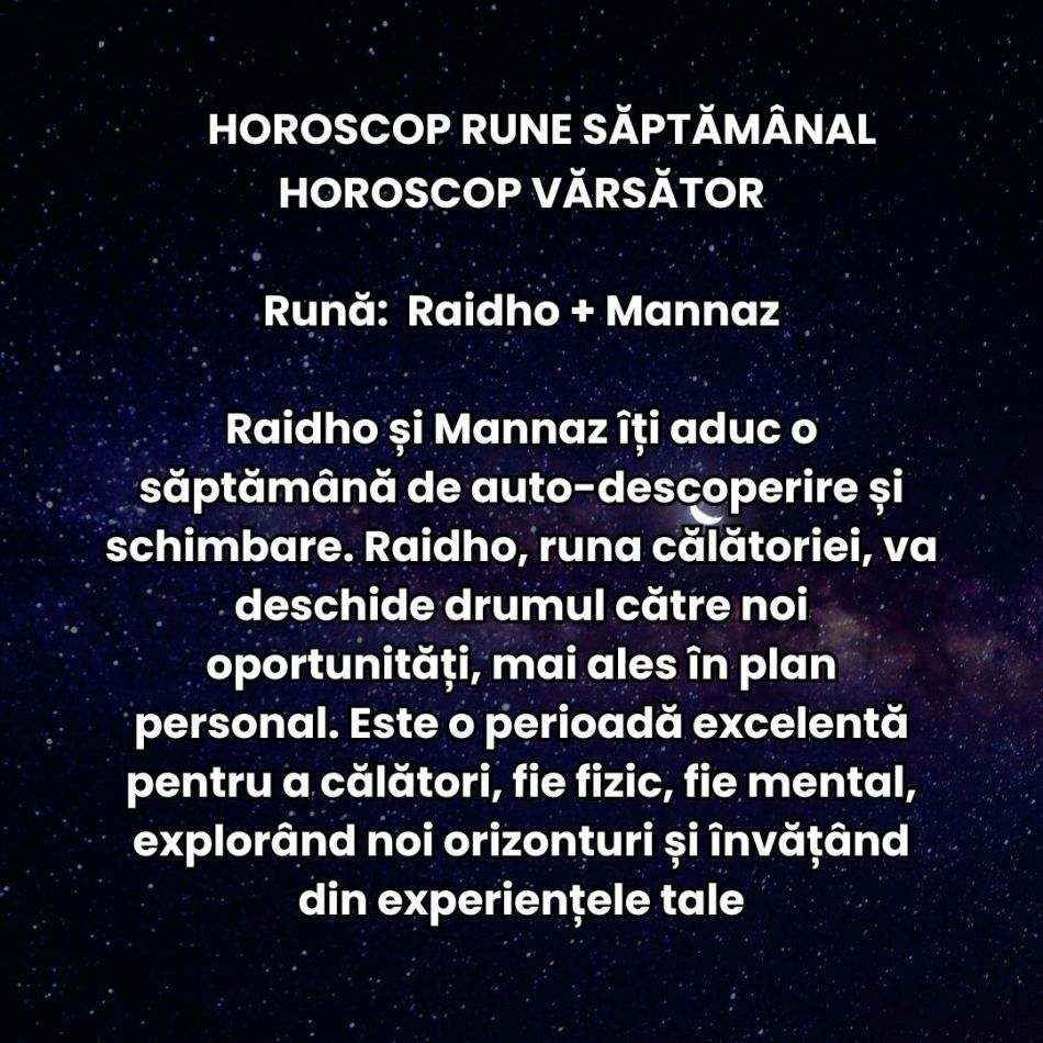 Horoscop Rune săptămâna 27 ianuarie – 2 februarie 2025: Luna Nouă ne invită să visăm fără limite, iar runele ne oferă indicii!