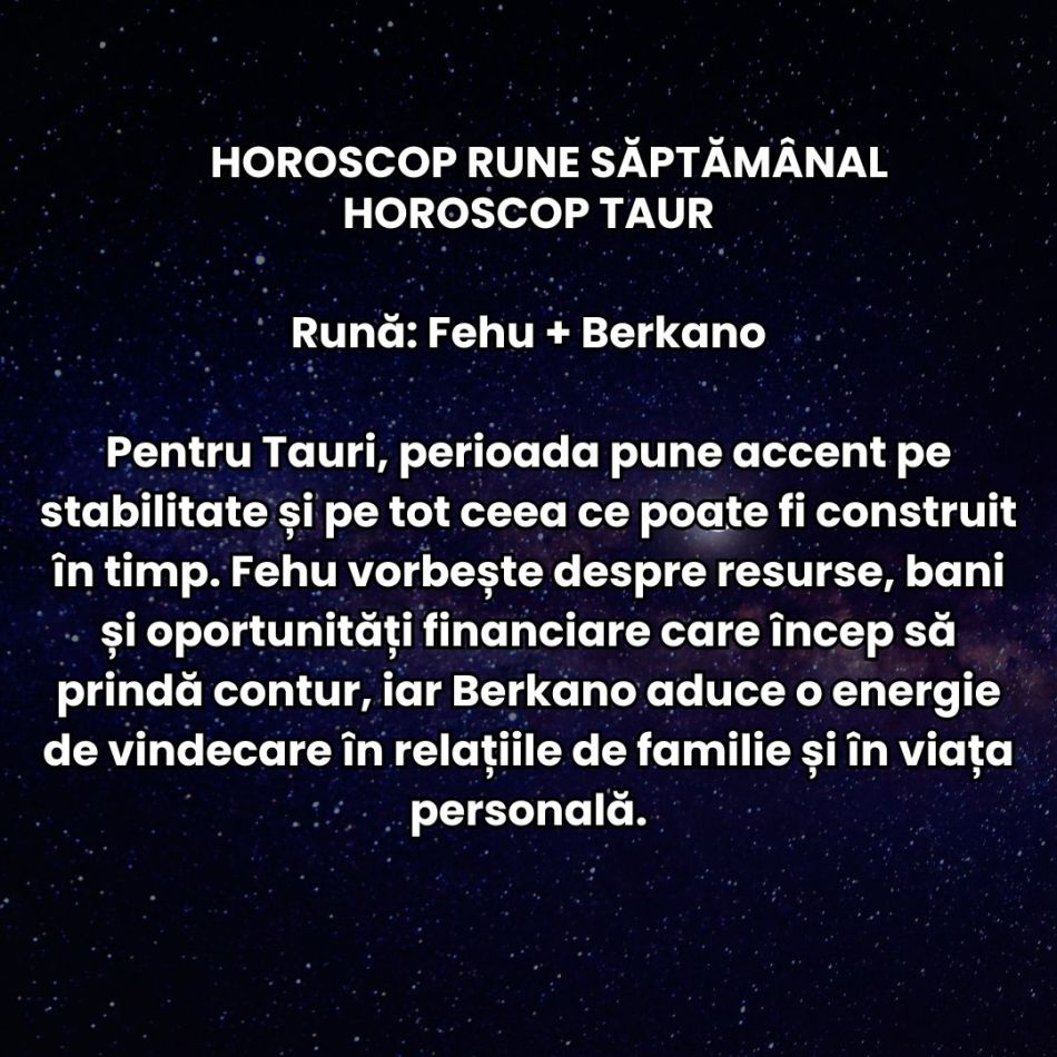Horoscop Rune săptămâna 6-12 iulie 2026: Ne așteaptă planuri puse la încercare, teste și adevăruri dezgropate