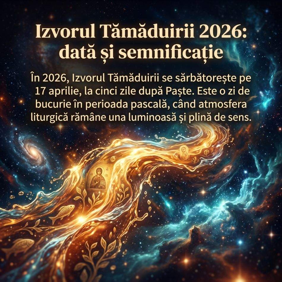 Rugăciunea VINDECĂTOARE pe care e bine să o spui de Izvorul Tămăduirii: Maica Domnului vindecă și șterge lacrimi în această zi