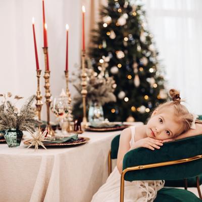 Aștepți oaspeți de sărbători? Surprinde-i cu un decor de poveste în living!