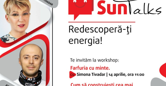 Sun Talks: seminarii gratuite cu Simona Tivadar si Andrei Rosu