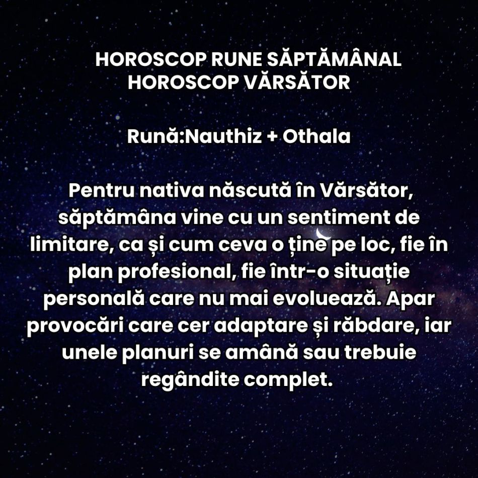 Horoscop Rune săptămâna 20-26 aprilie 2026: Nu mai acceptăm compromisuri ieftine. Ambiția și încăpățânarea colectivă cresc 