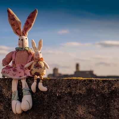Gestul admirabil al Poliției de Frontieră! Podul prin care refugiații ucraineni intră în România este plin de jucării!