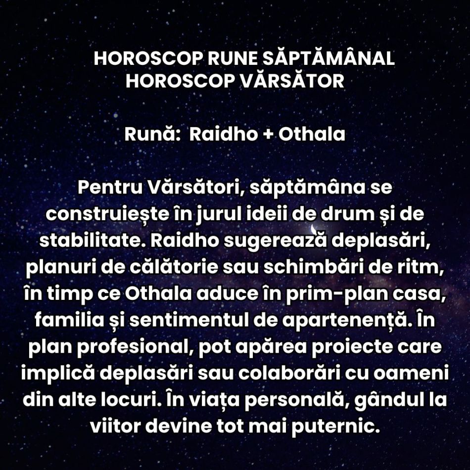 Horoscop Rune săptămâna 16-22 martie: Echinocțiul de primăvară aduce energii intense, dar contradictorii și schimbări radicale