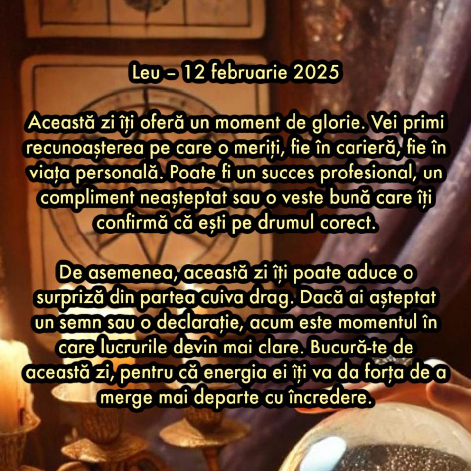 Ziua de aur: Care este ziua cu cel mai mare impact din februarie 2025, în funcție de zodie