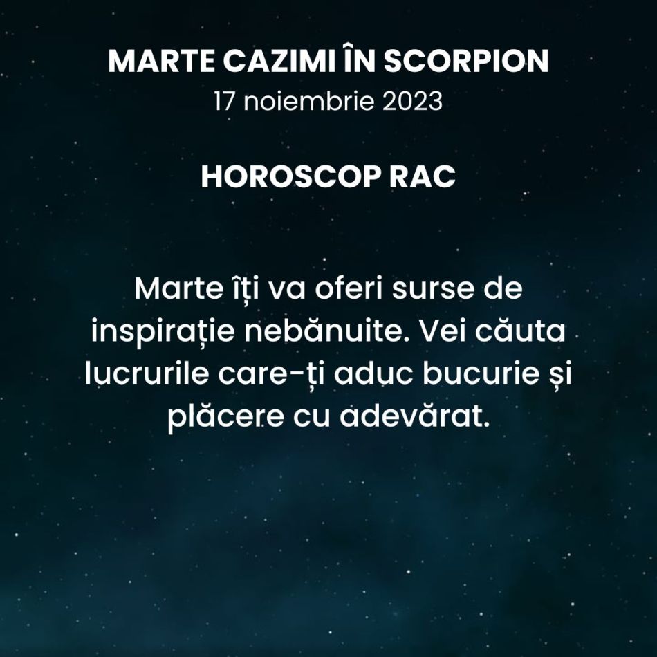 Marte Cazimi în Scorpion. Este momentul să acționăm! Fenomenul nu a mai avut loc din 1991! Horoscop Special