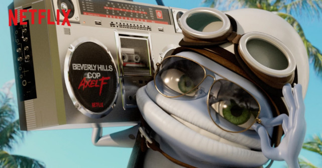 Crazy Frog revine cu un nou videoclip pentru filmul Beverly Hills Cop: Axel F | Netflix