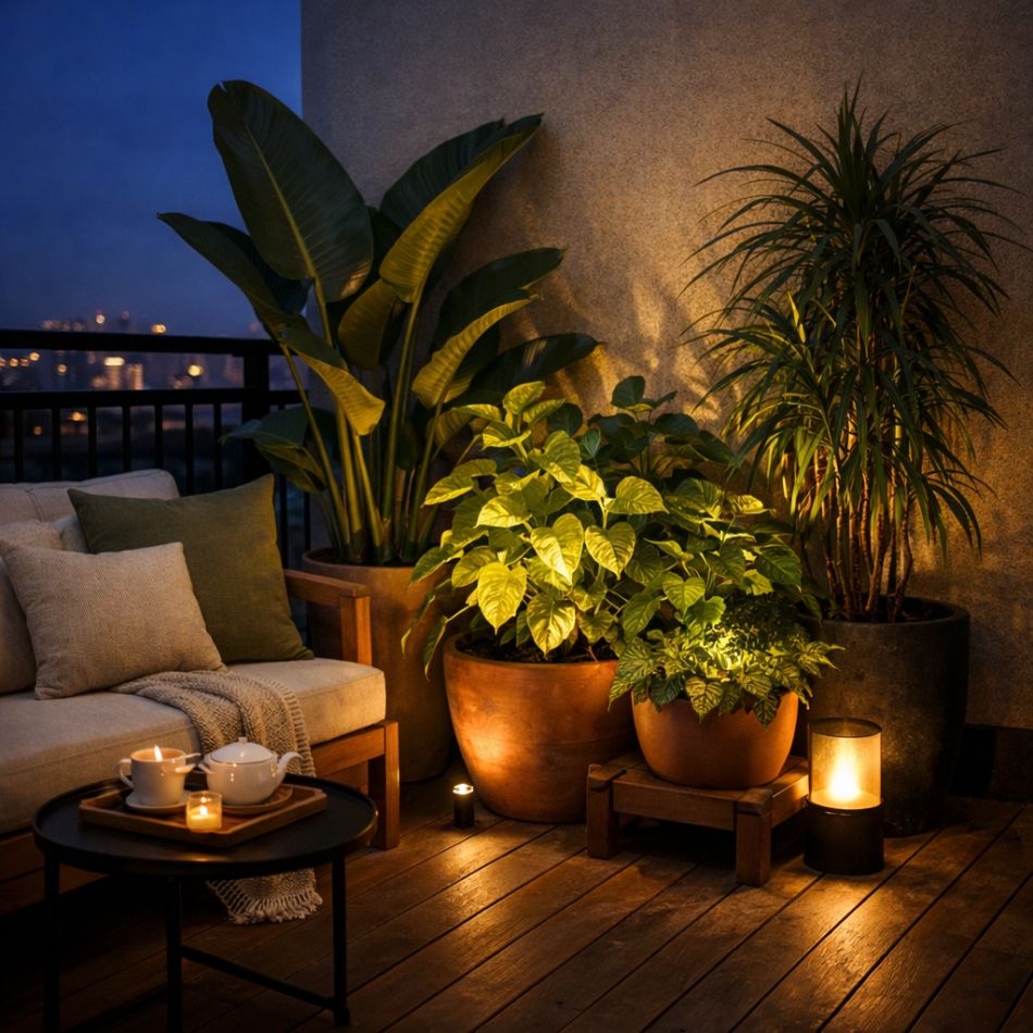 Sfaturi practice despre cum să iluminezi balconul: confort, atmosferă și siguranță