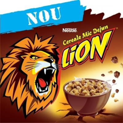 Noile cereale Nestle Lion - micul dejun trebuie respectat!