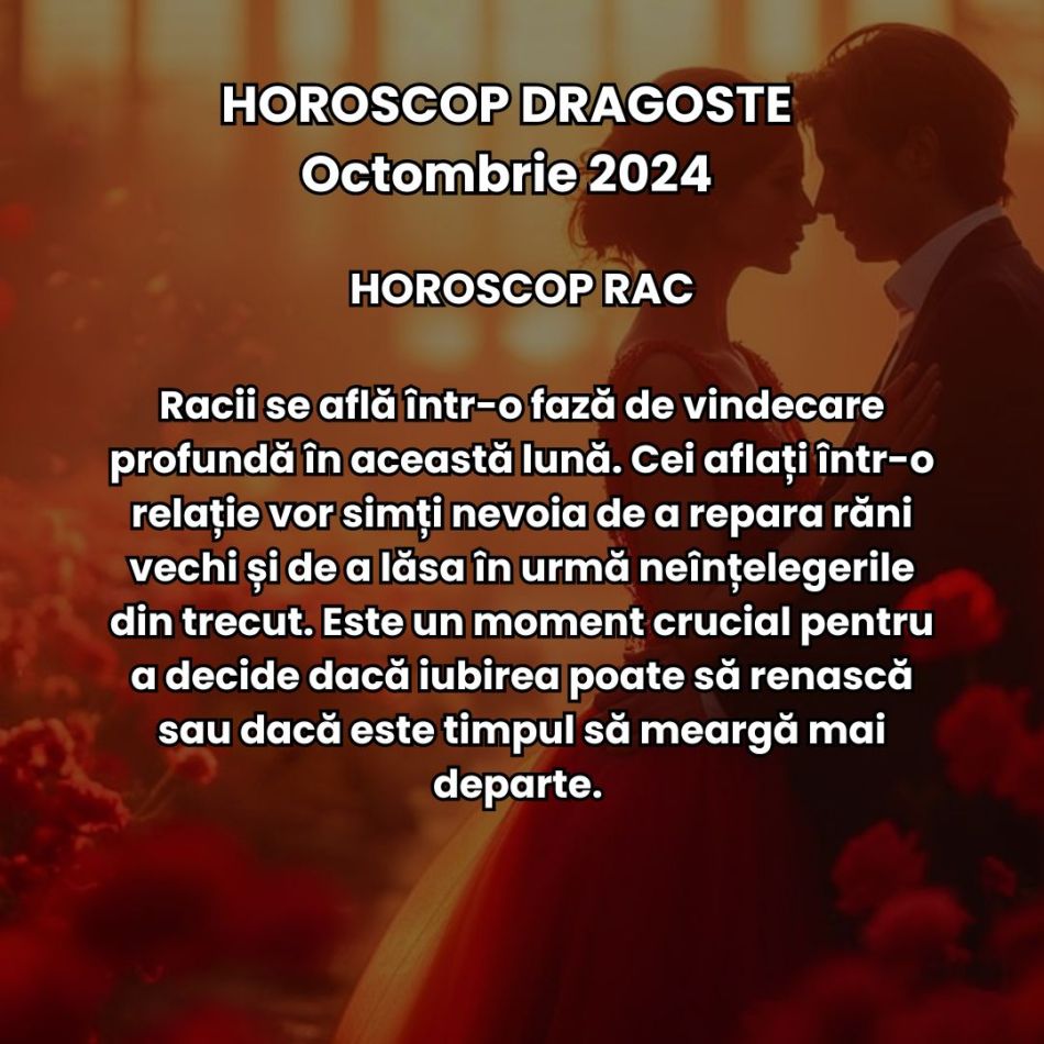 Horoscop Dragoste Octombrie 2024: Iubirea arde intens!  Aventurile amoroase și deciziile neașteptate ne schimbă complet toamna
