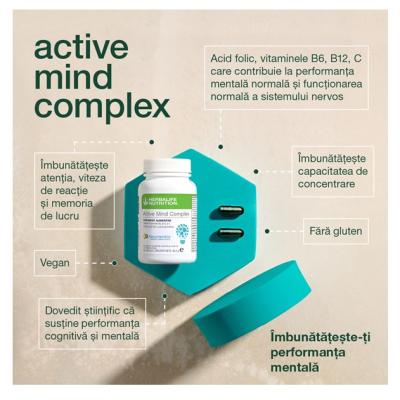 Herbalife lansează un nou supliment pentru sănătatea psihică:  Active Mind Complex