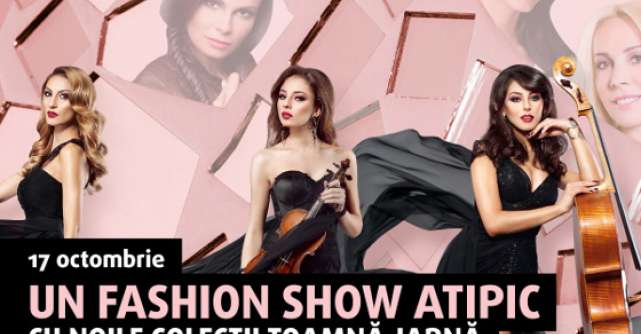 Cel mai spectaculos Fashion Show Atipic, in Sun Plaza, pe 17 octombrie!