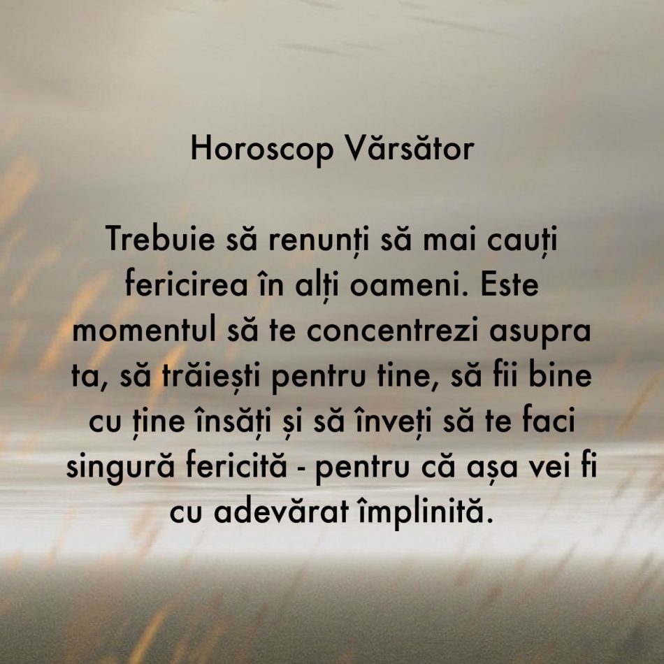 La ce trebuie să renunți în săptămâna 18-24 septembrie ca să atragi fericirea