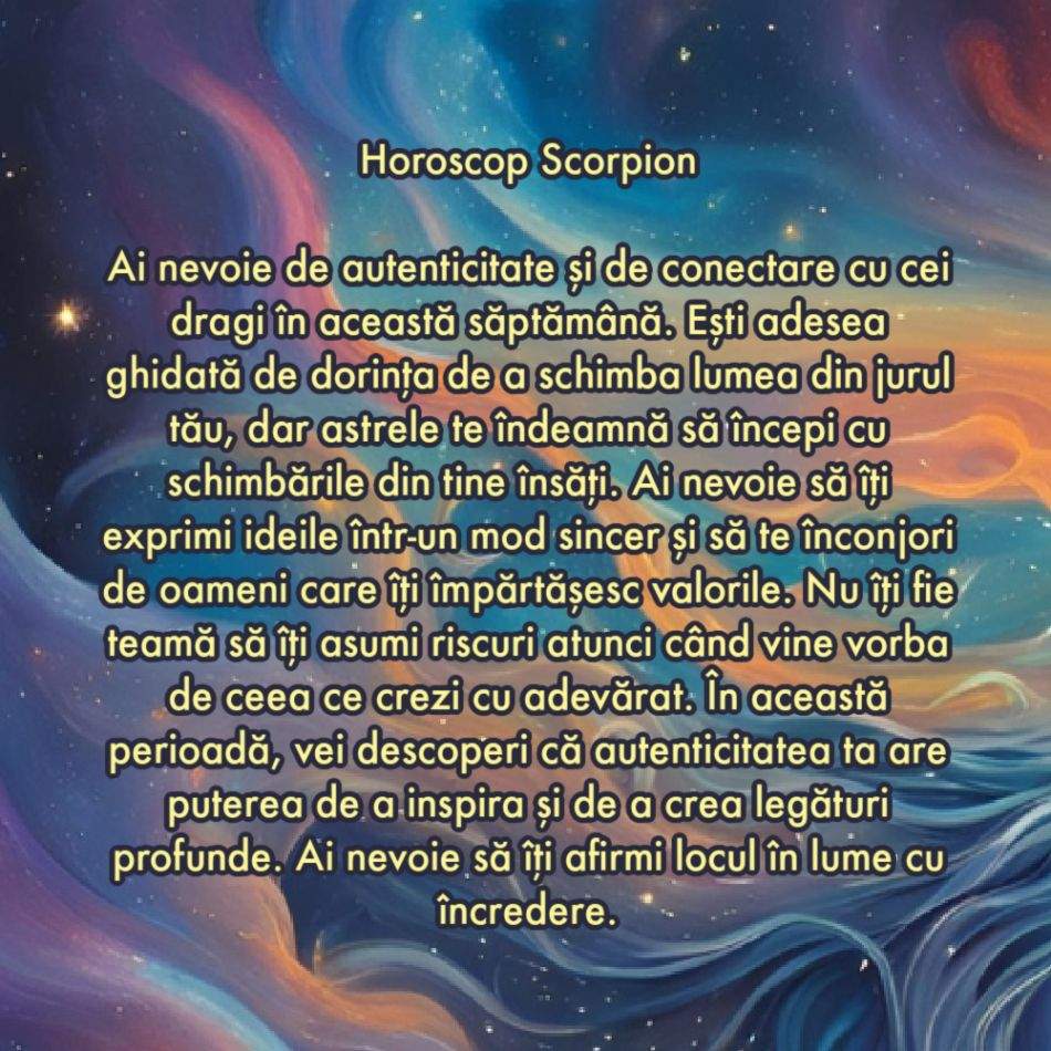 De ce are nevoie fiecare semn zodiacal în săptămâna 28 octombrie - 3 noiembrie