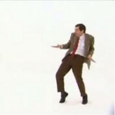 Video HILAR: Cel mai tare dans cu Mr Bean. Trebuie sa il vezi!