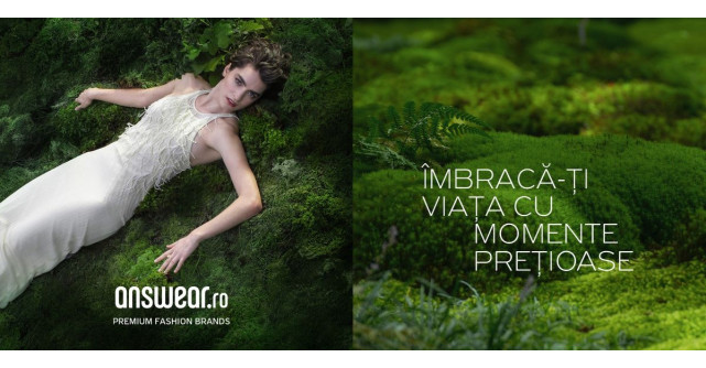 Answear a lansat noua campanie “Îmbracă-ți viața în momente prețioase”, prin care subliniază repoziționarea premium a brandului