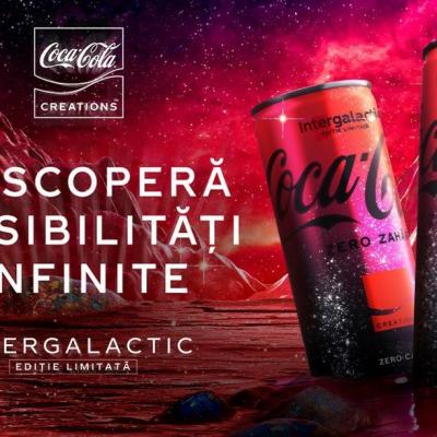 Coca-Cola anunță lansarea Intergalactic –  o Coca-Cola dintr-o altă dimensiune, în ediție limitată