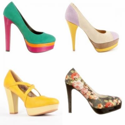 Cei mai frumosi  20 de pantofi colorati 
