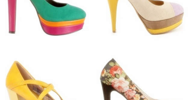 Cei mai frumosi  20 de pantofi colorati 